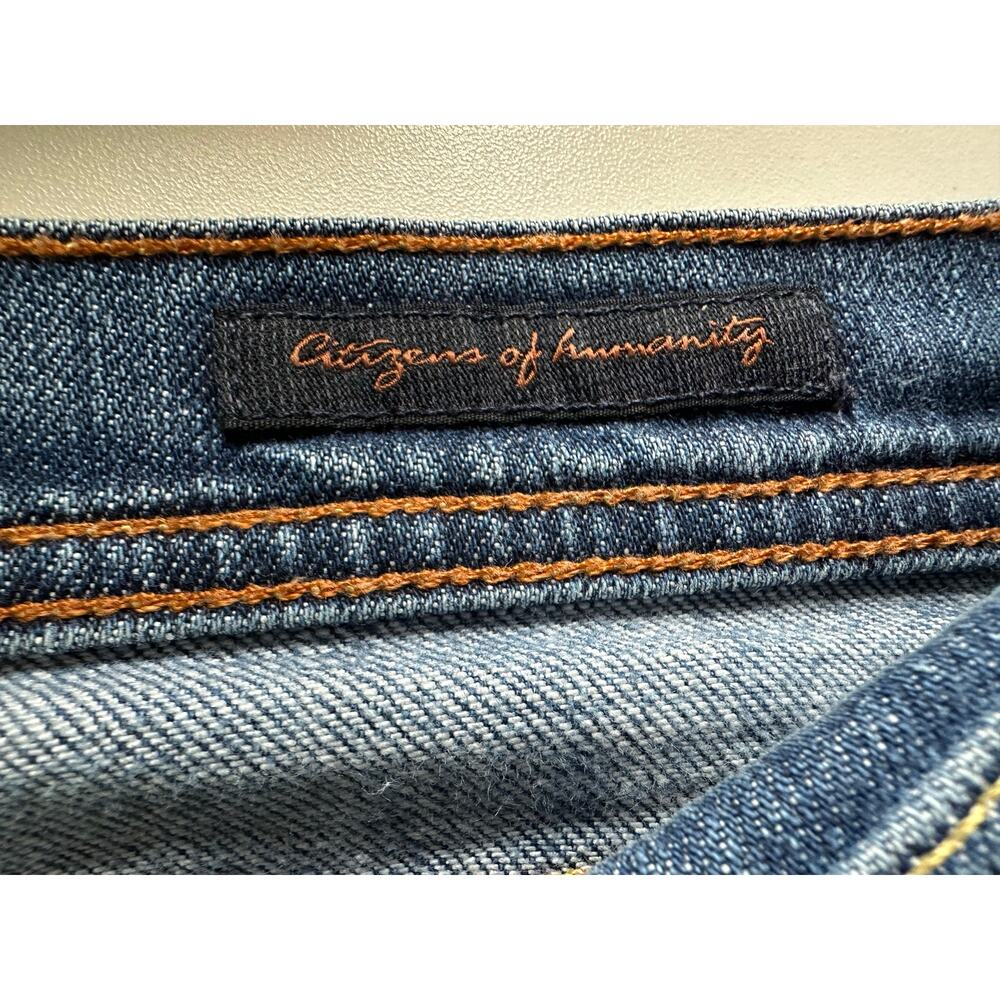 Citizens of Humanity Sz 27 Ava #182 Low Rise Straight Stretch Actual 28x28.5 - Picture 9 of 16